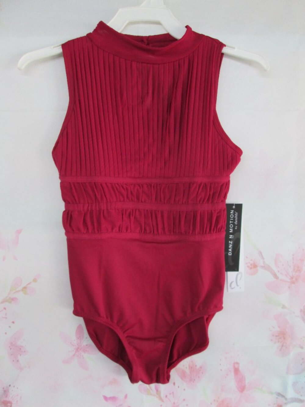 Leotard New 6-7 or 8-10 Girl's Danznmotion Dance Ballet Jazz Costume Red